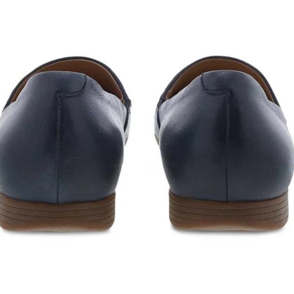 NEW DANSKO Leather Larisa Comfort Flats in navy for women 825 4m2 - Picture 6 of 9